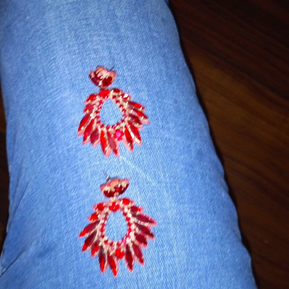 Earings Red